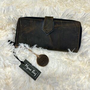 NWT Myra Bag Brown Leather Wallet